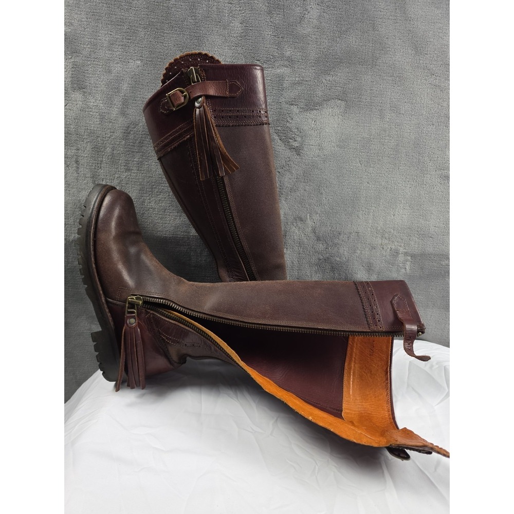 Rey Pavon Montaria Spanish Hunting/Riding Boots Women's Size 39 US 8.5 Tall... - Picture 7 of 10